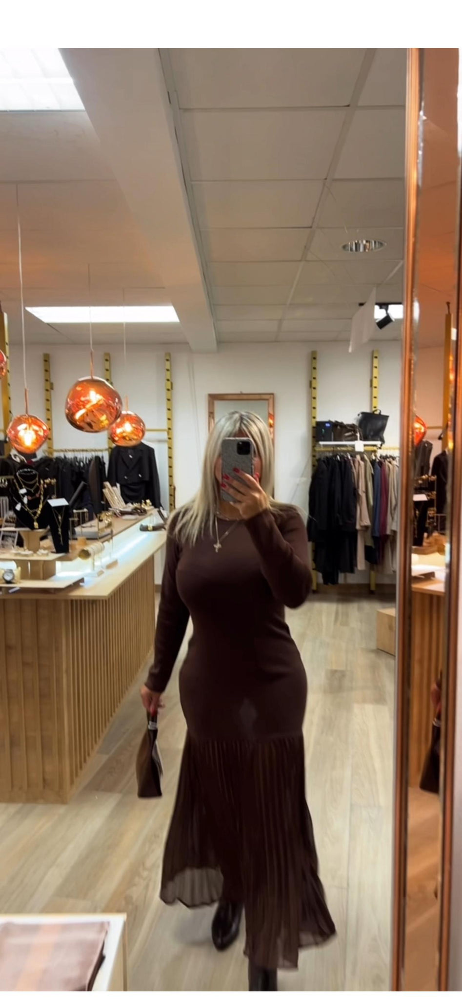 Coffee dress