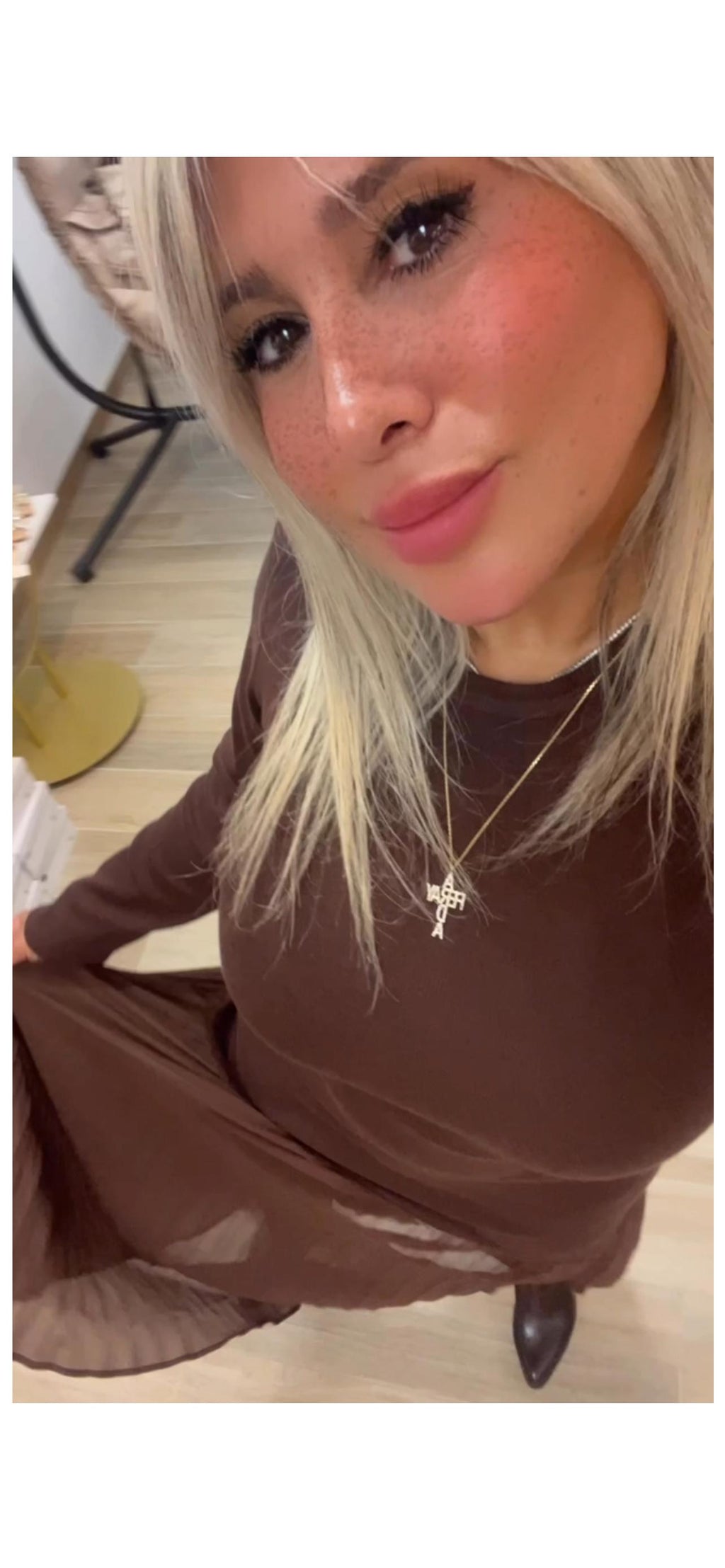Coffee dress